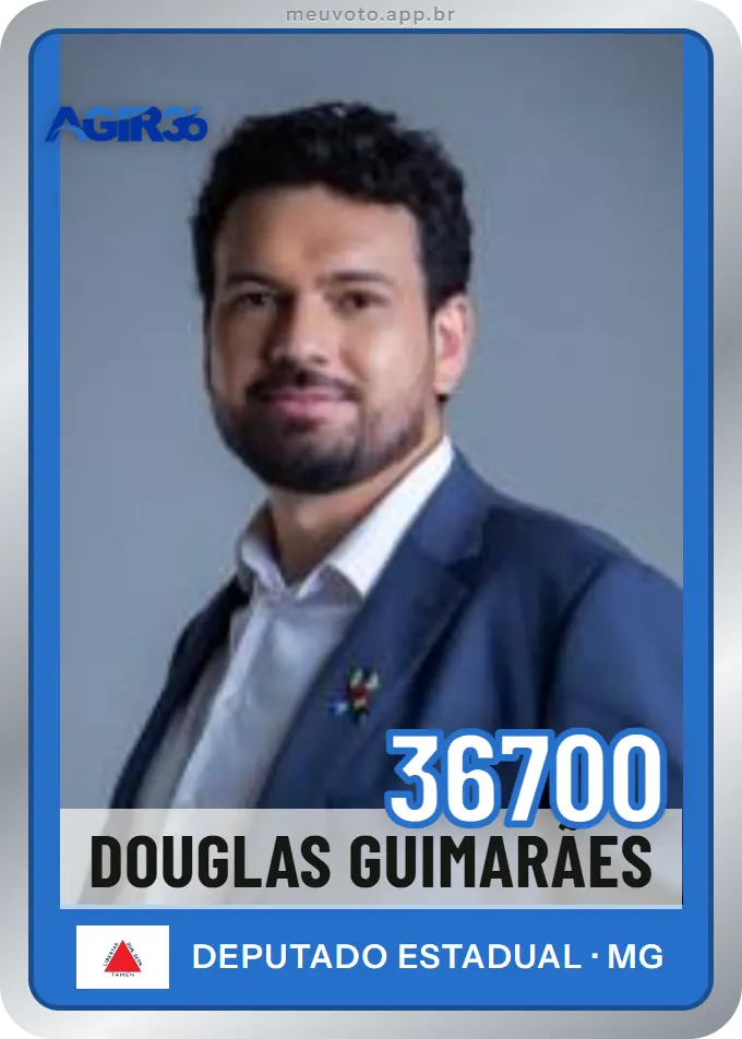 Carta de Douglas Guimarães, número 36700, Agir