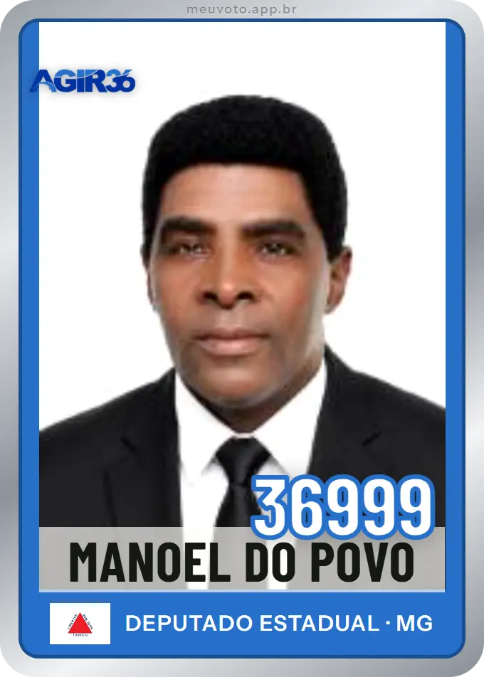 Carta de Manoel do Povo, número 36999, Agir