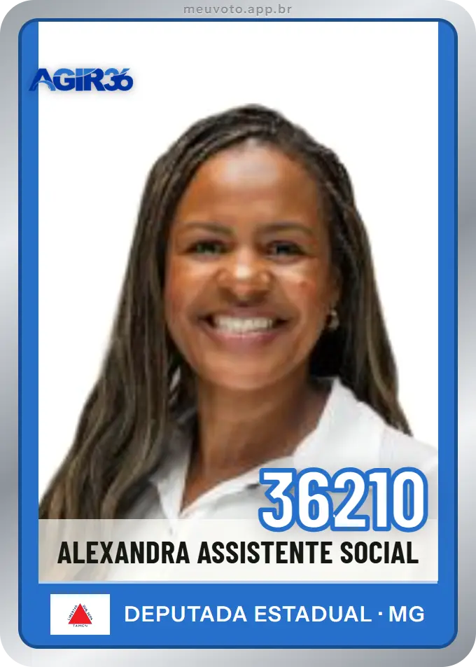 Carta de Alexandra Assistente Social, número 36210, Agir