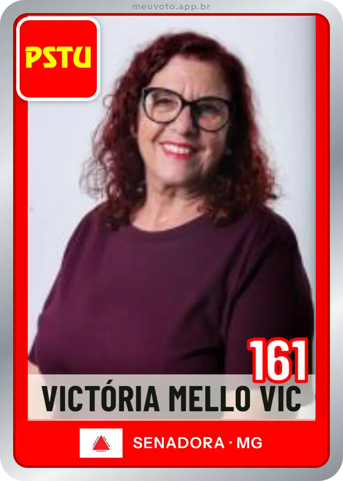 Carta de Victória Mello Vic, número 161, PSTU