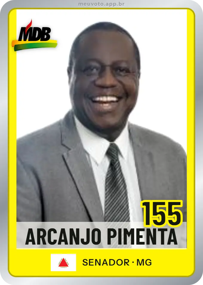 Carta de Arcanjo Pimenta, número 155, MDB