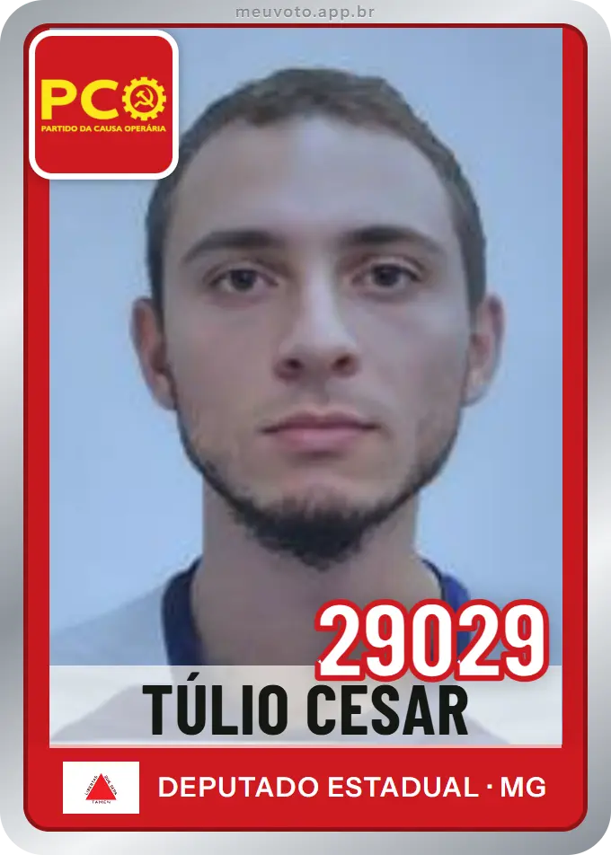 Carta de Túlio César, número 29029, PCO