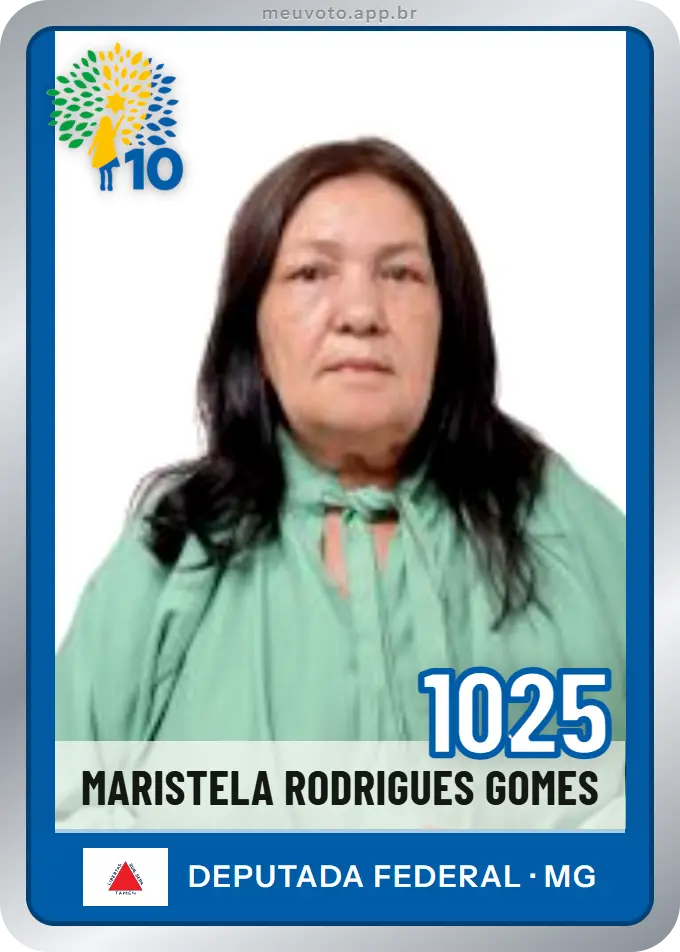 Carta de Maristela Rodrigues Gomes, número 1025, Republicanos