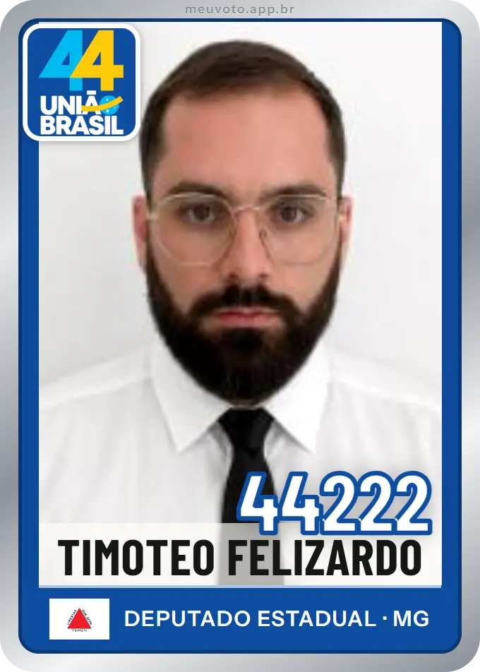 Carta de Timoteo Felizardo, número 44222, União