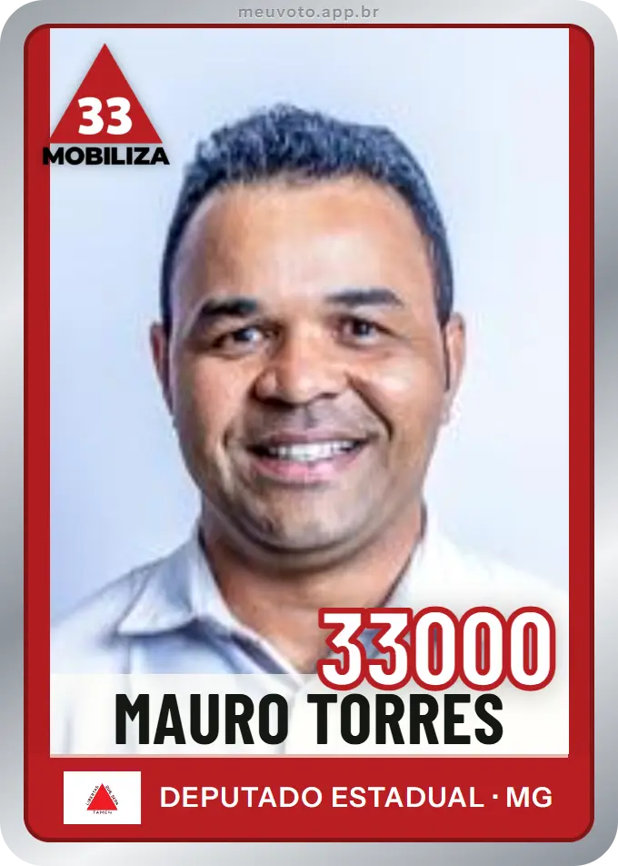 Carta de Mauro Torres, número 33000, Mobiliza