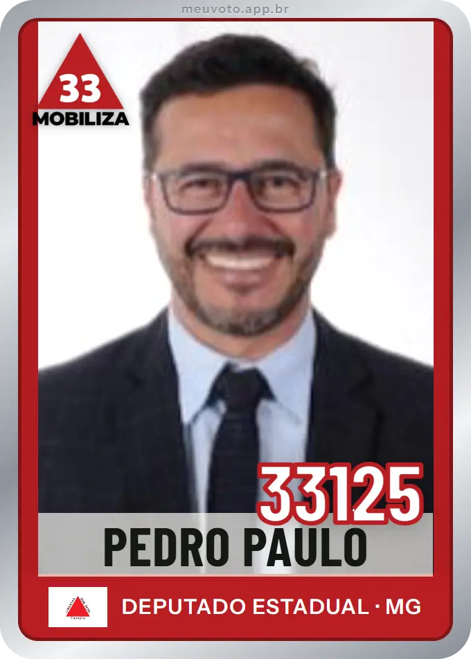 Carta de Pedro Paulo, número 33125, Mobiliza