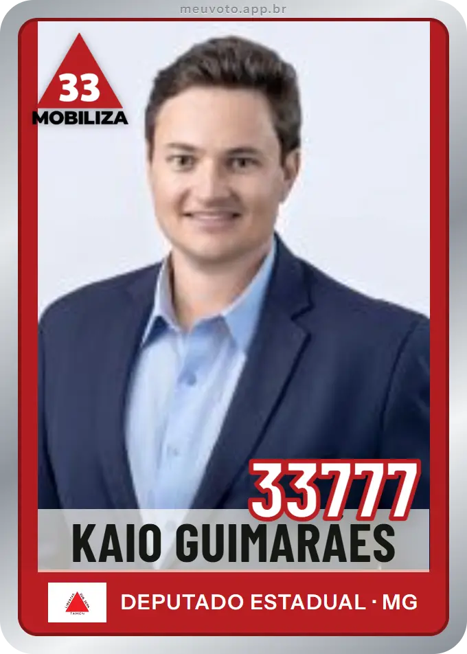 Carta de Kaio Guimarães, número 33777, Mobiliza