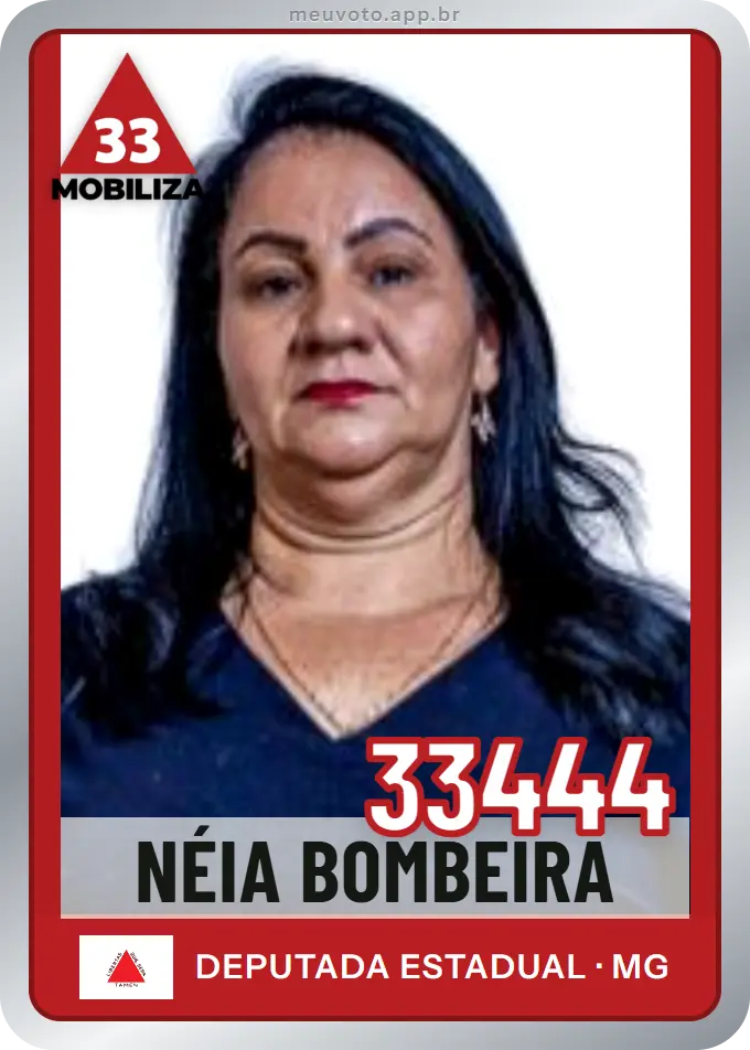 Carta de Néia Bombeira, número 33444, Mobiliza