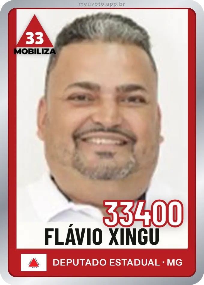 Carta de Flávio Xingu, número 33400, Mobiliza