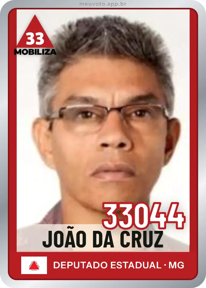 Carta de João da Cruz, número 33044, Mobiliza