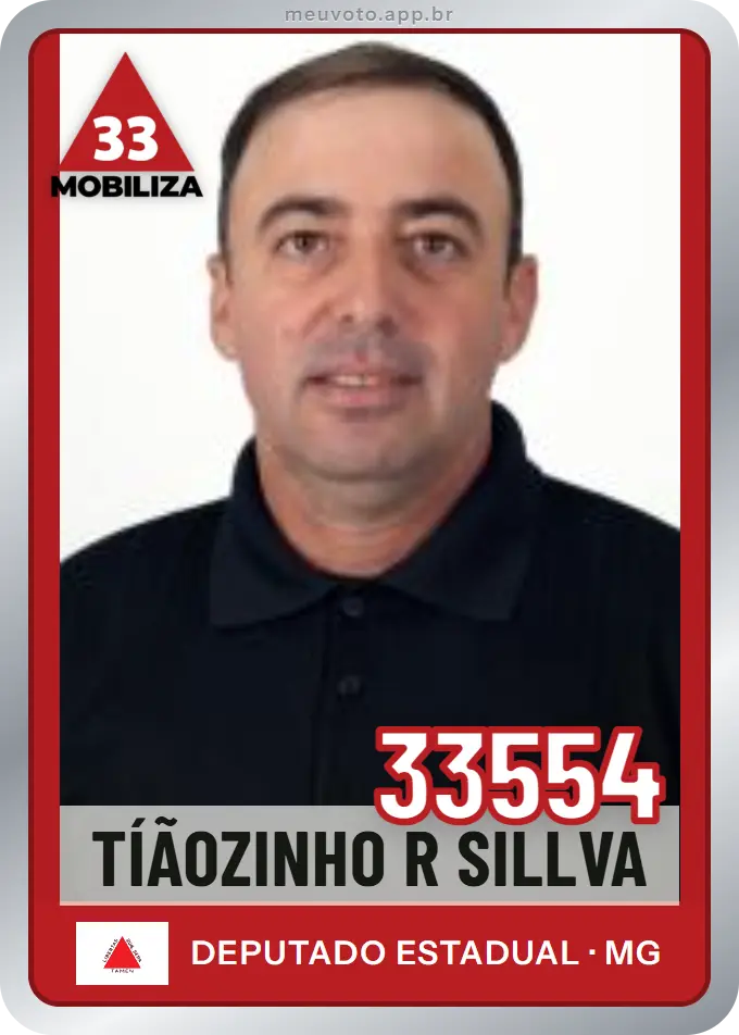 Carta de Tíãozinho R Sillva, número 33554, Mobiliza