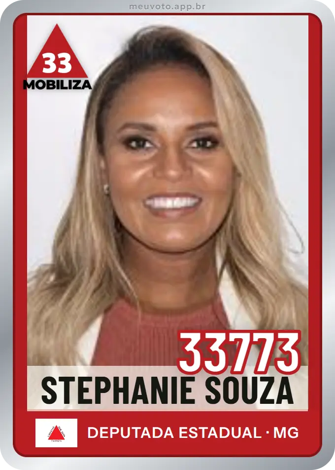 Carta de Stephanie Souza, número 33773, Mobiliza