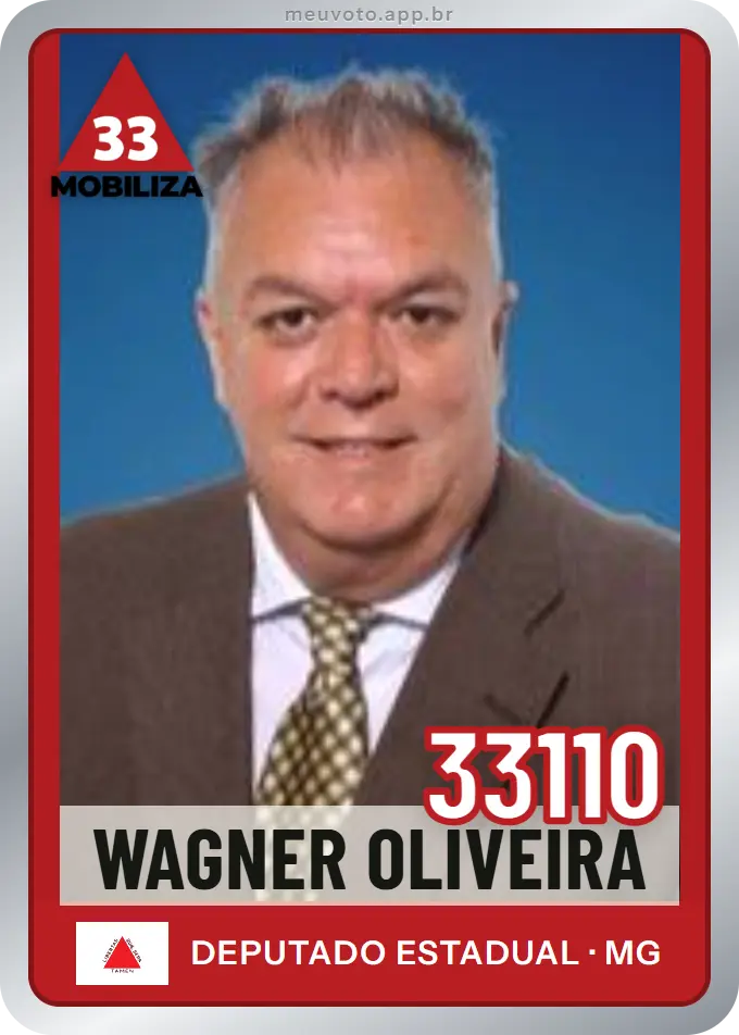 Carta de Wagner Oliveira, número 33110, Mobiliza