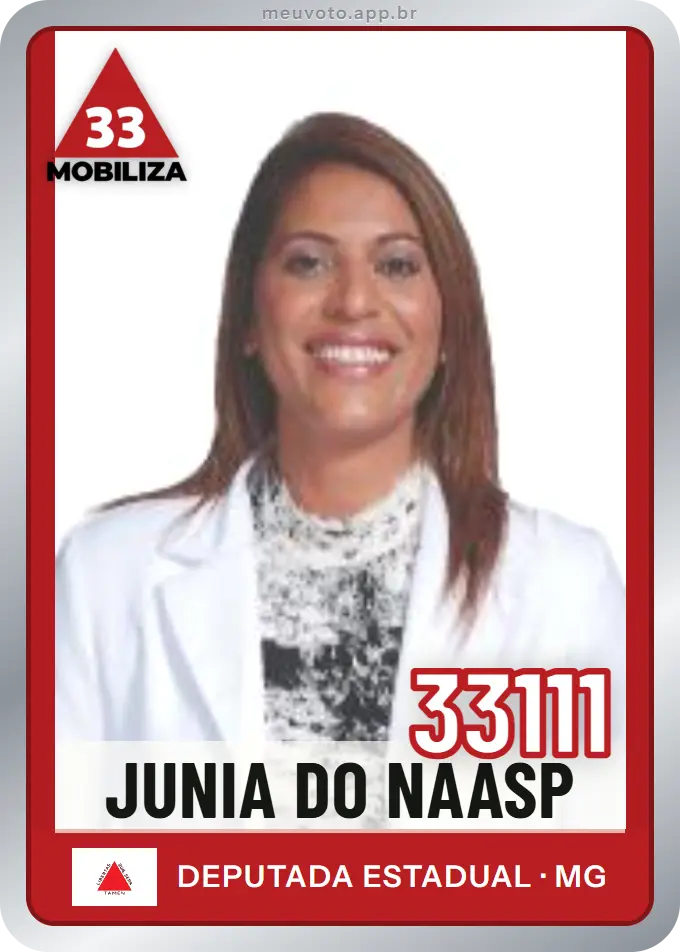 Carta de Junia do Naasp, número 33111, Mobiliza