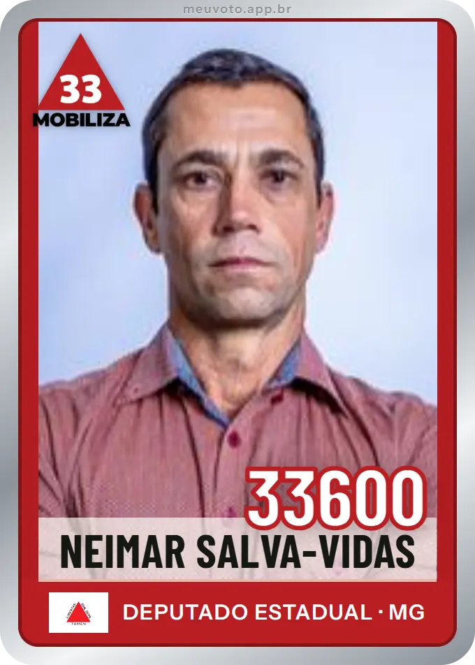 Carta de Neimar Salva-Vidas, número 33600, Mobiliza