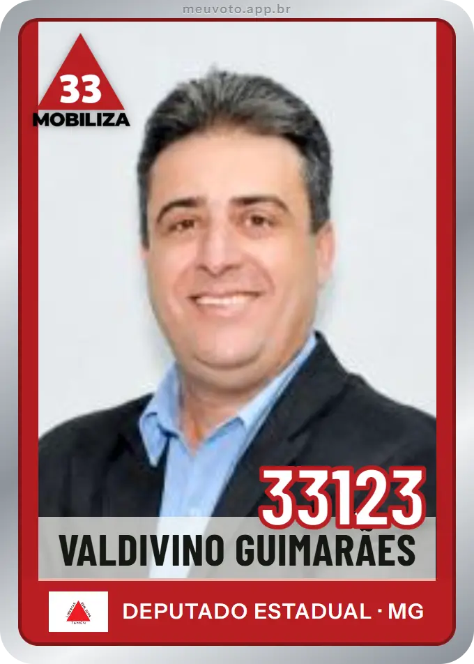 Carta de Valdivino Guimarães, número 33123, Mobiliza