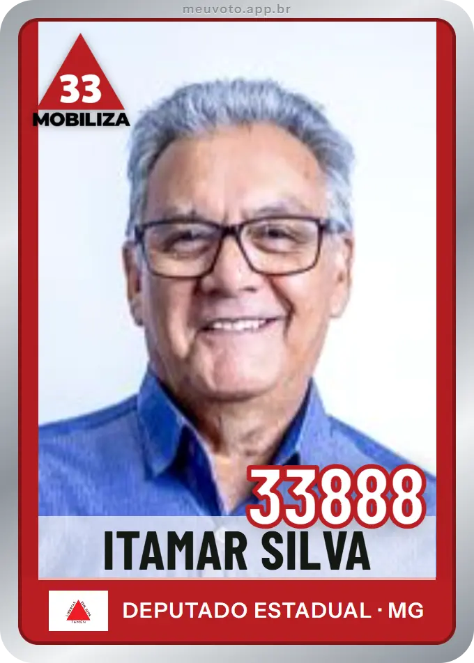 Carta de Itamar Silva, número 33888, Mobiliza