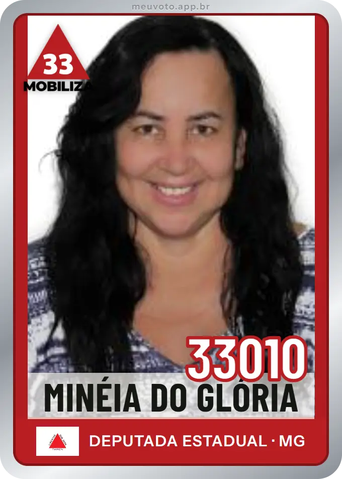 Carta de Minéia do Glória, número 33010, Mobiliza