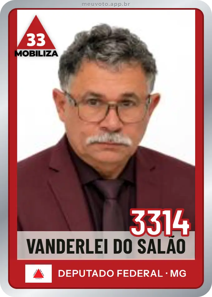 Carta de Vanderlei do Salão, número 3314, Mobiliza