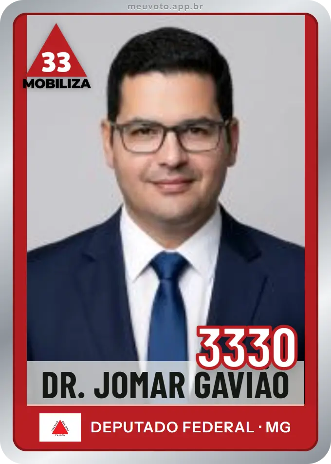 Carta de Dr. Jomar Gavião, número 3330, Mobiliza