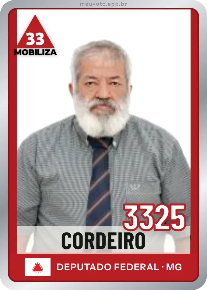 Carta de Cordeiro, número 3325, Mobiliza
