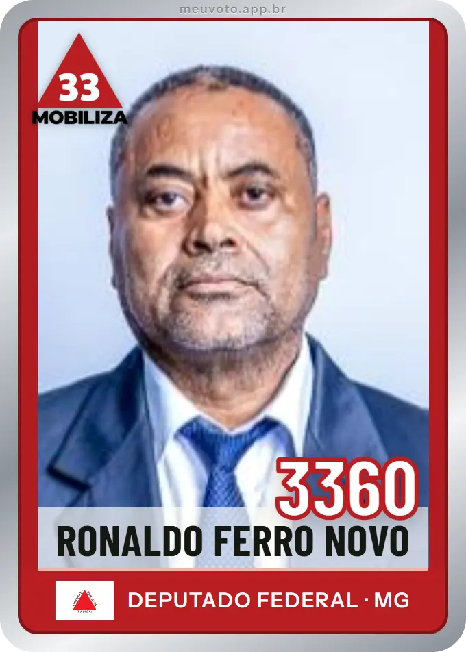 Carta de Ronaldo Ferro Novo, número 3360, Mobiliza