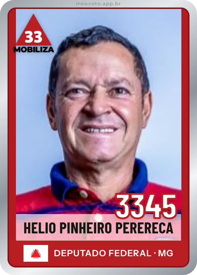 Carta de Helio Pinheiro Perereca, número 3345, Mobiliza