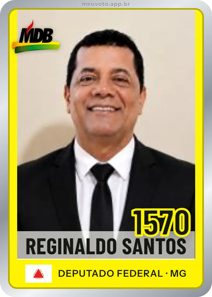 Carta de Reginaldo Santos, número 1570, MDB