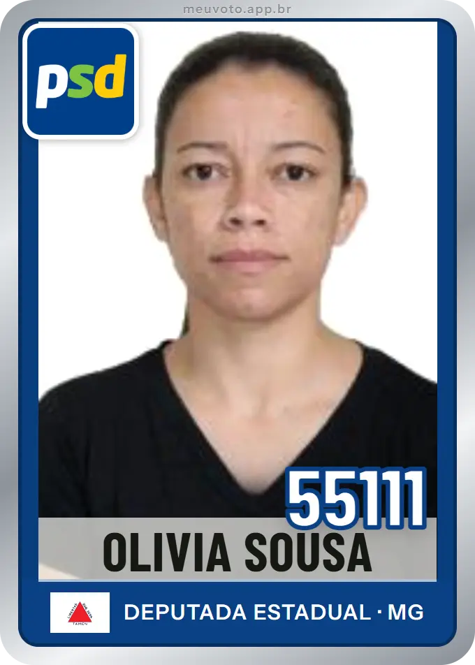 Carta de Olivia Sousa, número 55111, PSD