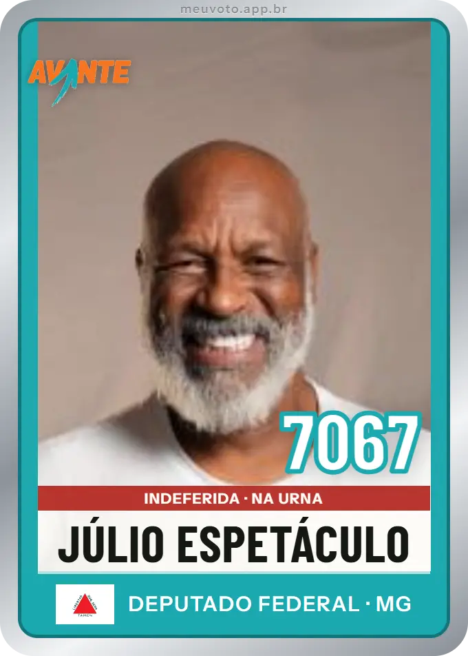 Carta de Júlio Espetáculo, número 7067, Avante