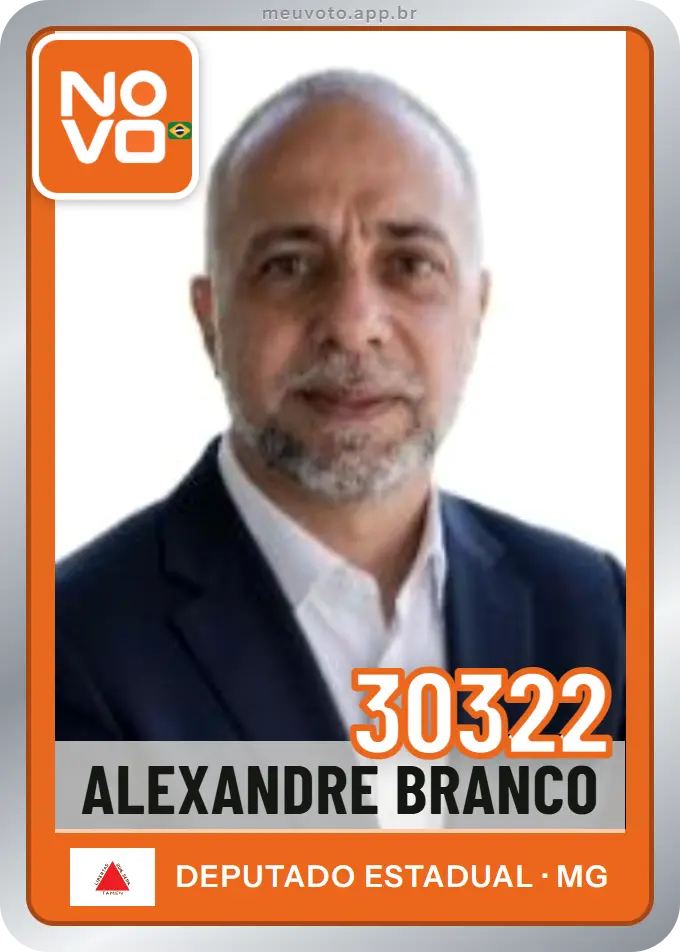 Carta de Alexandre Branco, número 30322, Novo