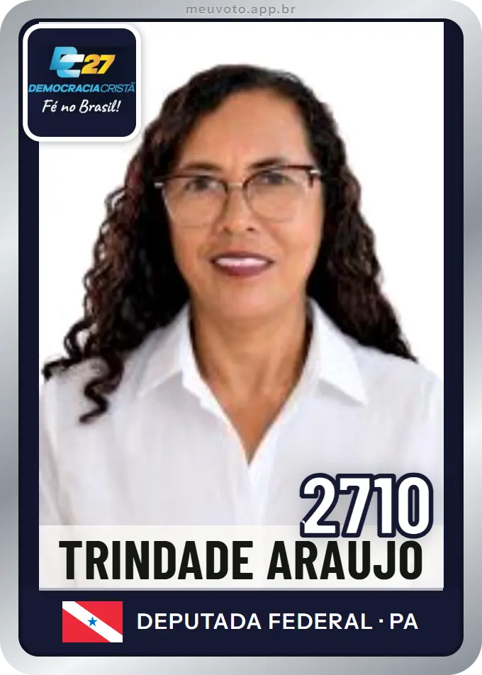 Carta de Trindade Araujo, número 2710, DC