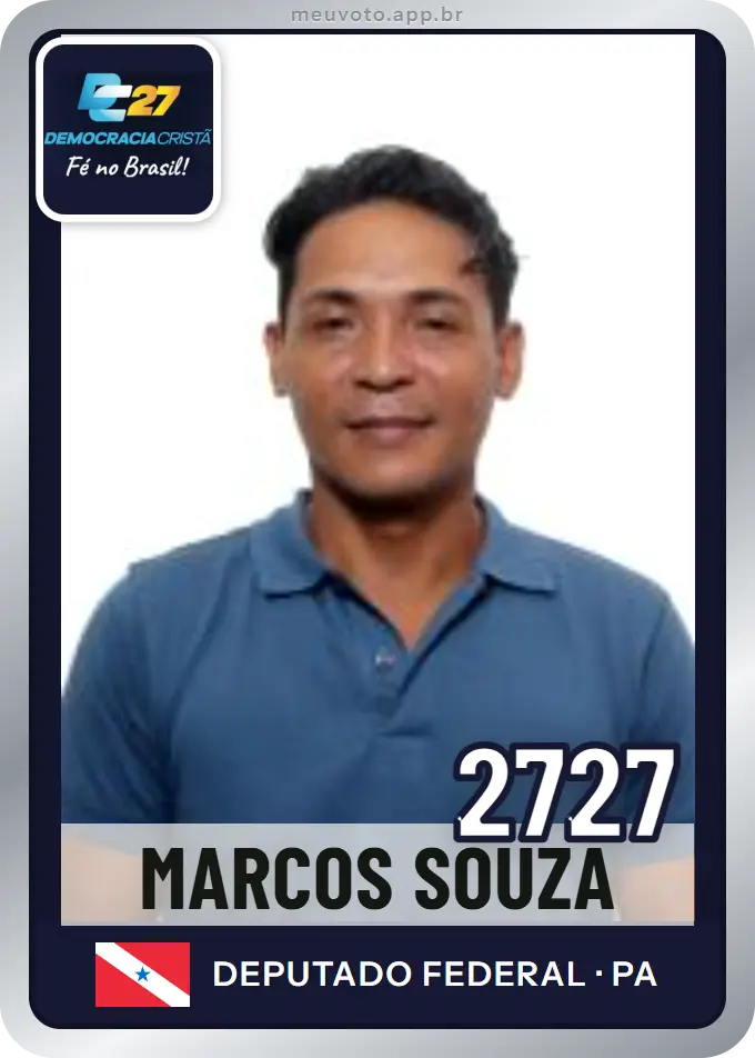 Carta de Marcos Souza, número 2727, DC
