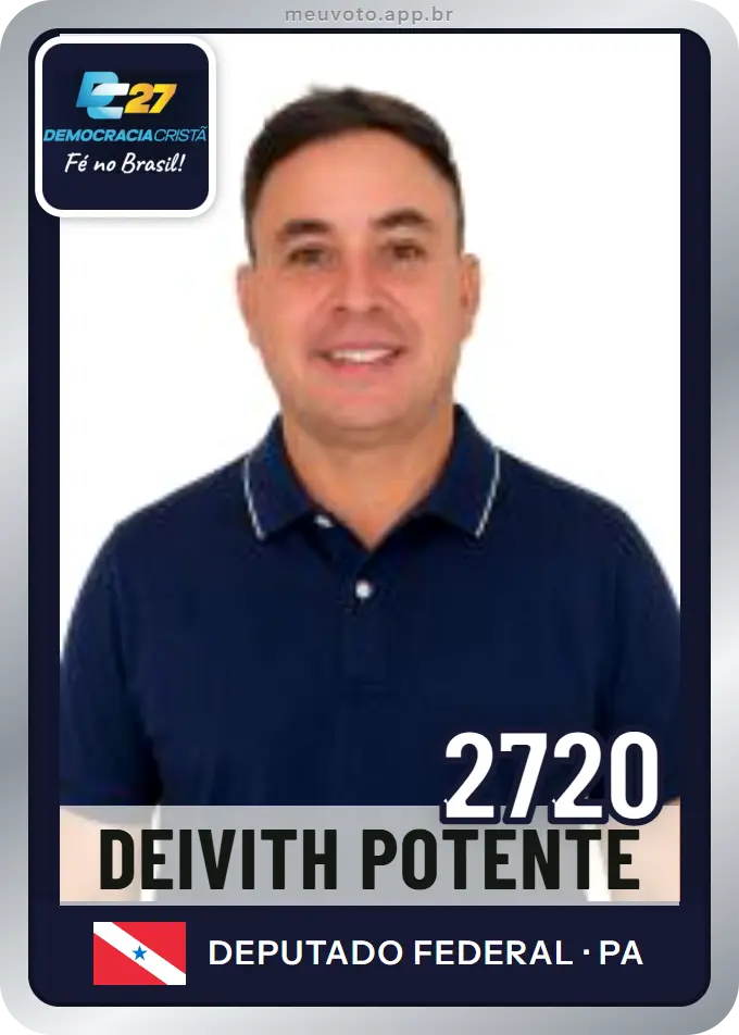 Carta de Deivith Potente, número 2720, DC