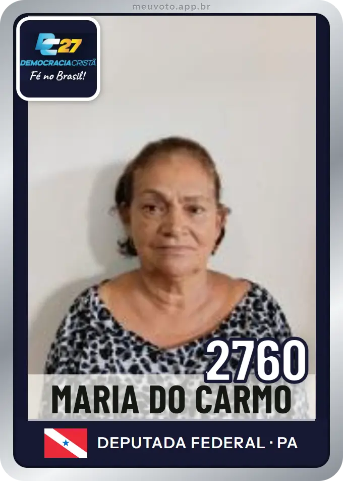 Carta de Maria do Carmo, número 2760, DC