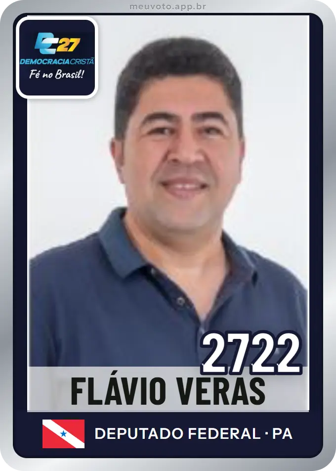 Carta de Flávio Veras, número 2722, DC