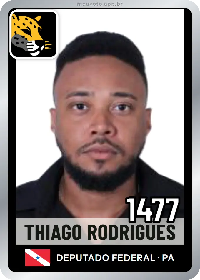 Carta de Thiago Rodrigues, número 1477, Missão