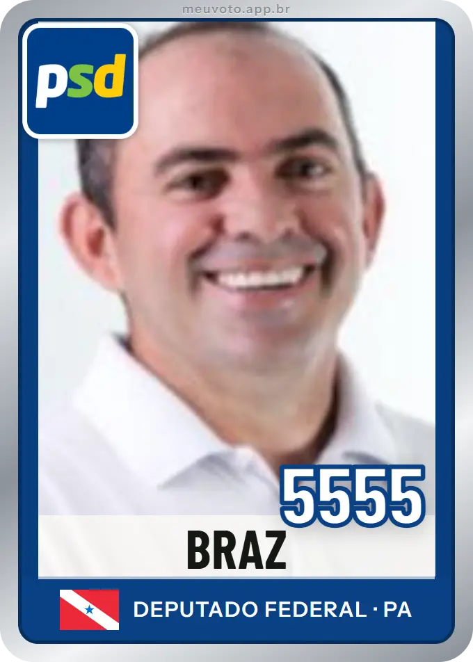 Carta de Braz, número 5555, PSD