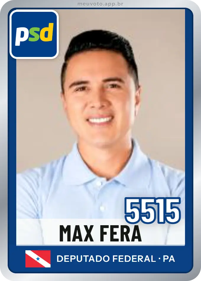 Carta de Max Fera, número 5515, PSD