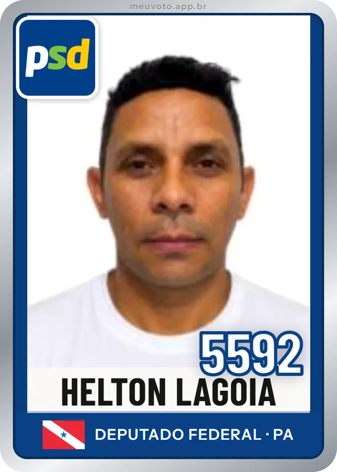 Carta de Helton Lagoia, número 5592, PSD