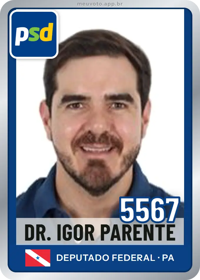 Carta de Dr. Igor Parente, número 5567, PSD