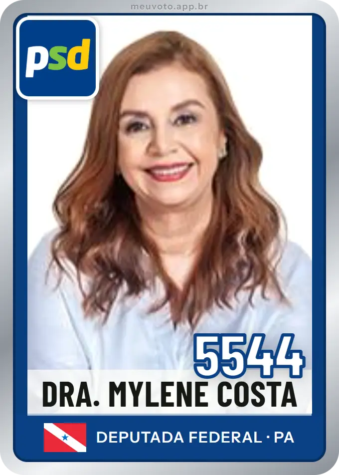 Carta de Dra. Mylene Costa, número 5544, PSD