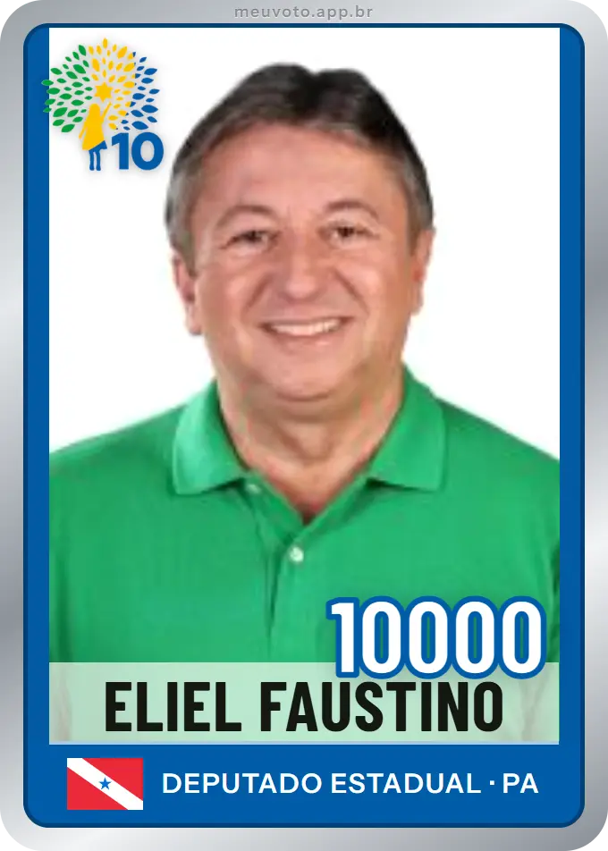 Carta de Eliel Faustino, número 10000, Republicanos