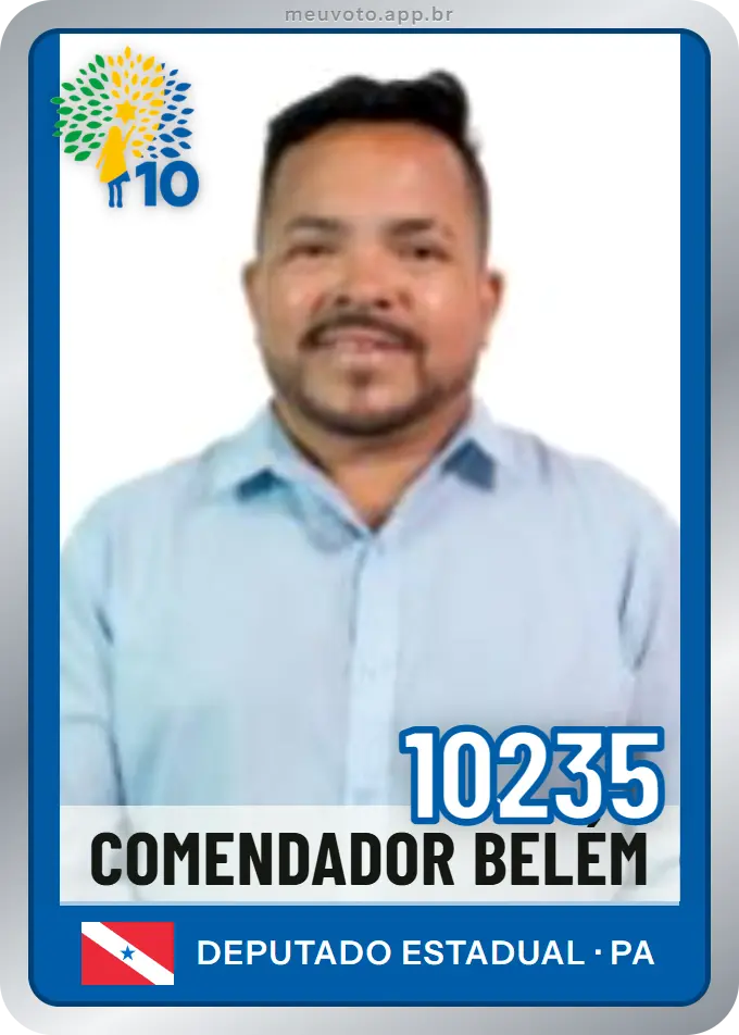 Carta de Comendador Belém, número 10235, Republicanos