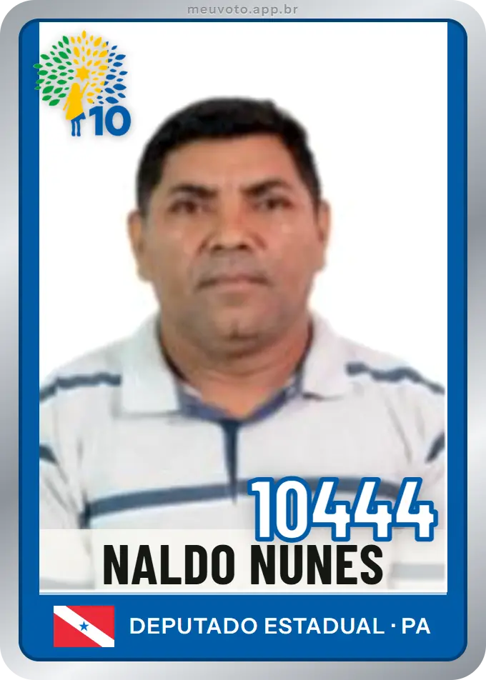 Carta de Naldo Nunes, número 10444, Republicanos