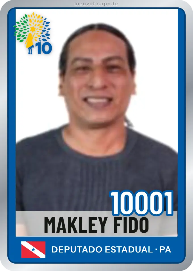 Carta de Makley Fido, número 10001, Republicanos