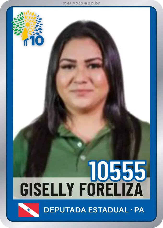 Carta de Giselly Foreliza, número 10555, Republicanos