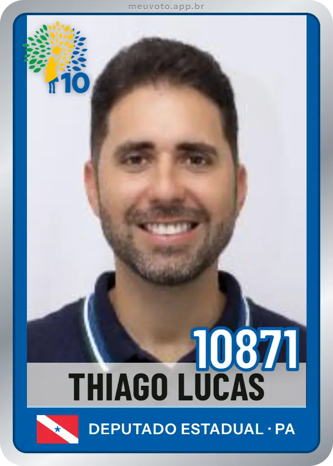 Carta de Thiago Lucas, número 10871, Republicanos