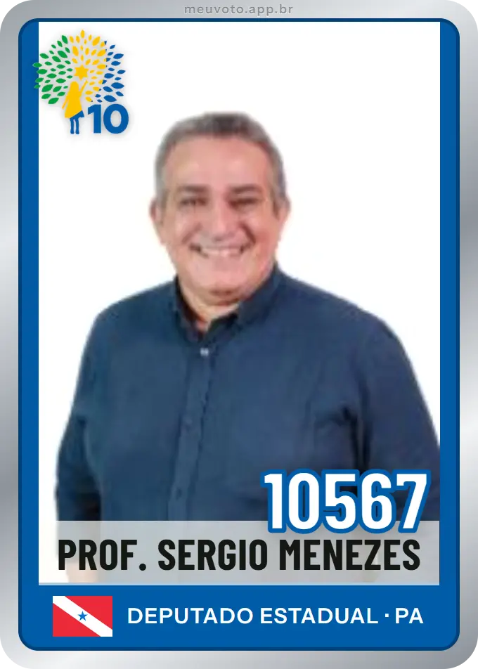 Carta de Prof. Sergio Menezes, número 10567, Republicanos