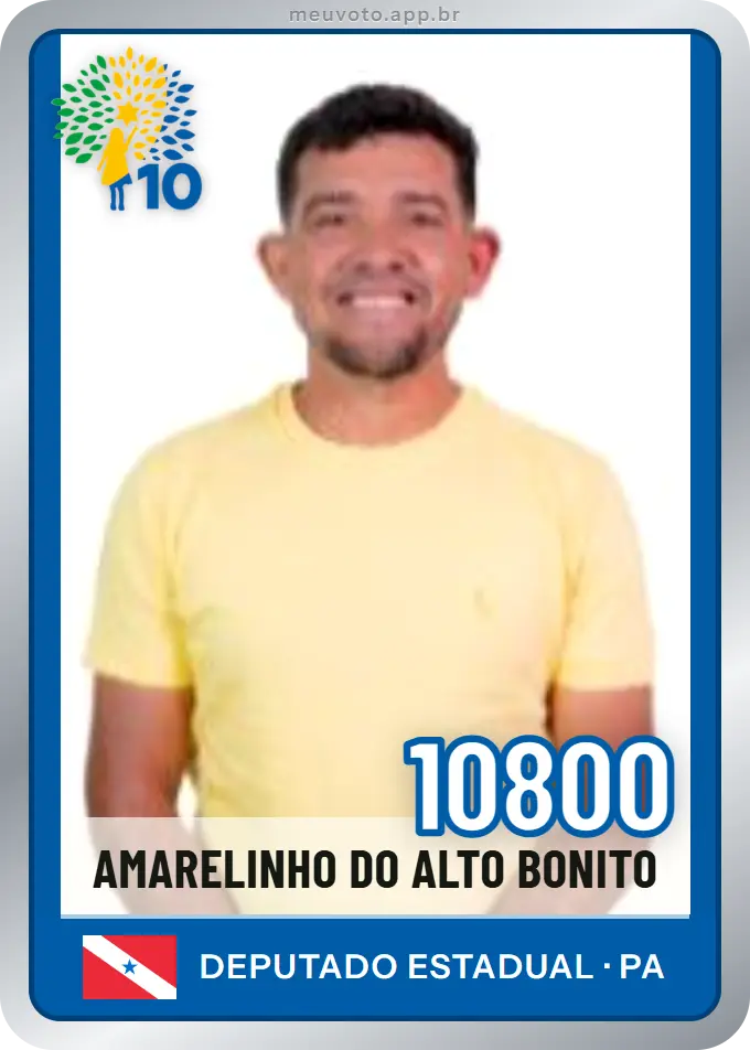 Carta de Amarelinho do Alto Bonito, número 10800, Republicanos